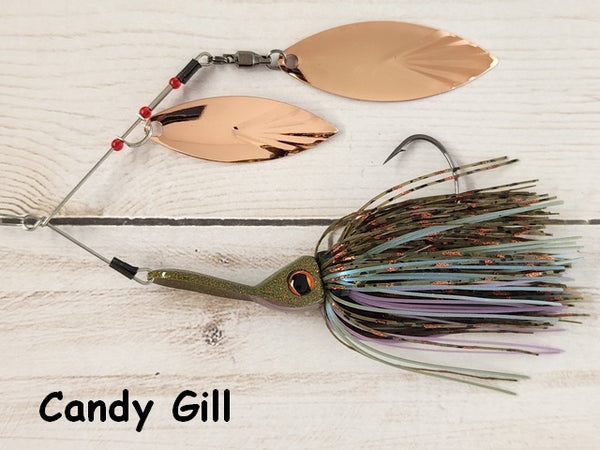 Swimmin' Series Spinnerbait- Double Willow – Rocky Ledge Tackle